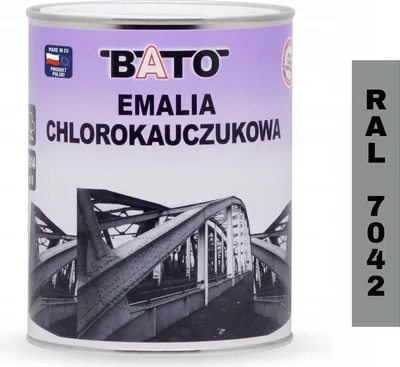 Produktbild von Chlorkautschuk-Emalie Grau Ral 7042 A 0,8 L