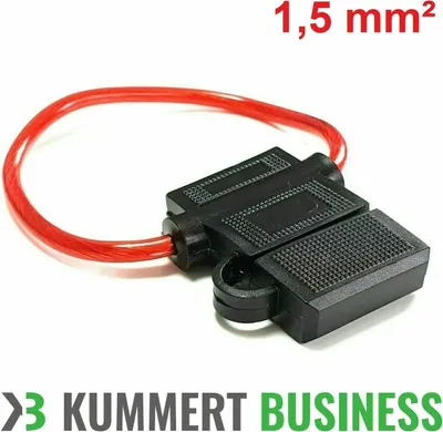 Produktbild von Kummert Business KFZ Sicherungshalter Flachsicherungen ATC ATO 1,5mm² Sicherung HiFi