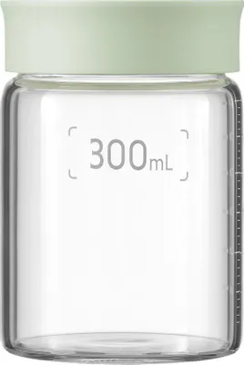 Zdjęcie produktu dla Buydeem Szklane Słoiczki 300Ml Z Nakrętką W Kolorze Cozy Greenish, Model Cs1002/A1
