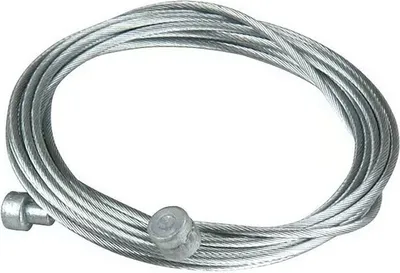 Produktbild von Bremsinnenzug Universal, Verzinkt,  Ø1,6mm x 2050mm, Doppelnippel (Birnen- und Walzennippel), AS