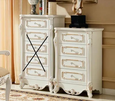 Produktbild von Kommode Schubladen Holz Sideboard Schrank Schränke Kommoden Wohnzimm