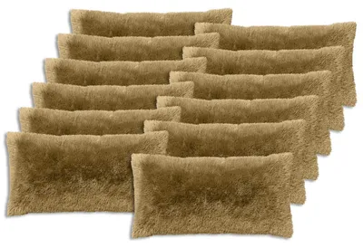 Produktbild von vidaXL Kissenbezug 12 pcs HEERLEN Hellgrün 40 x 80 cm PV Fleece