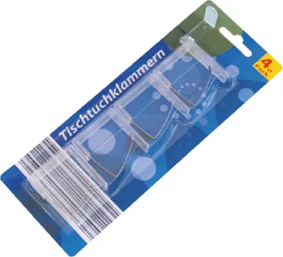 Obrázek produktu pro Spony na ubrusy, sada 4 kusů