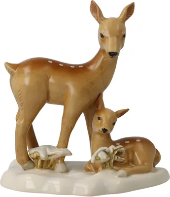 Produktbild von Goebel Weihnachtsfigur Hirsche im Schnee