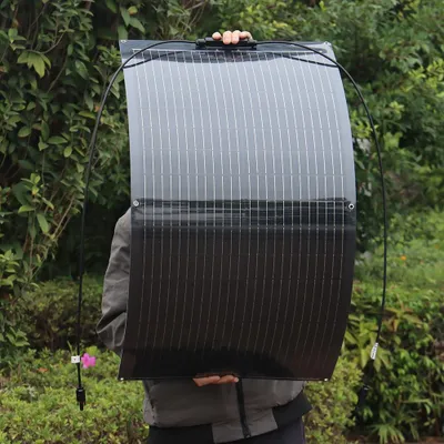 Image de Panneau solaire flexible 90W 18V - Monocristallin, idéal pour le camping et les activités de plein air