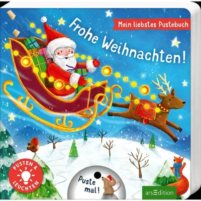 Immagine prodotto di arsEdition Mein liebstes Pustebuch – Frohe Weihnachten!