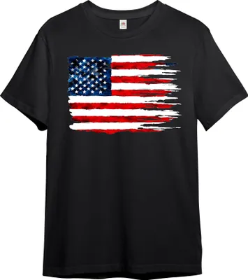 Produktbild von PAULGOS Herren T-Shirt "amerikanische Flagge", Fahne, Amerika, USA, US, America
