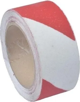 Obrázek produktu pro Protiskluzová páska 50 mm/18 m Bílá a červená