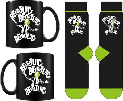 Produktbild von Beetlejuice Set Tasse und Socken