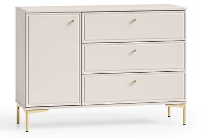 Image de Selsey Sandro - Buffet, couleur taupe, 118 cm