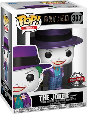 Produktbild von Batman - The Joker Batman 1989 337 Special Edition - Funko Pop! - Vinyl Figur