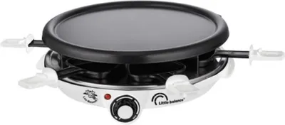 Produktbild von Raclette/Grill/Crêpes für 6 Personen Weiß Meuuuh.. - Käse & Crêpes - 8748 - Little Balance