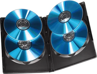 Produktbild von hama DVD Leerhülle "Quad Box" Jewel Case schwarz