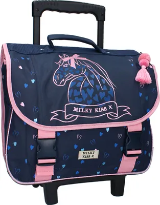 Produktbild von Schulranzen Mädchen Kinder Trolley Schultrolley Trolly Schultasche Einhorn Pferd