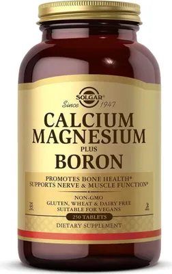 Imagen del producto de Solgar Suplementos dietéticos Calcium Magnesium Plus Boron, BI6957