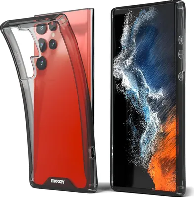 Produktbild von Hülle für Samsung Galaxy S22 Ultra Hellgrau Transparent Robust