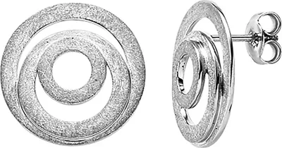 Viventy 785524 Ohrstecker Damen-Ohrringe Silber Eismatt 1