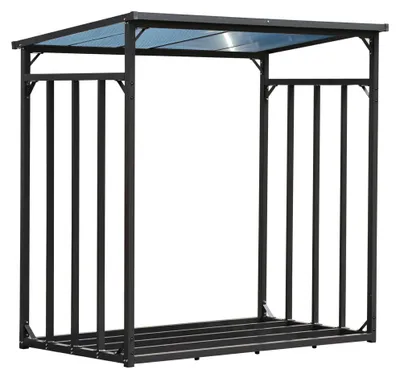 Imagen del producto de Estantería metálica para exteriores - 185 x 100 x 185 cm - Capacidad: 3,5 m³ - Acero con revestimiento en polvo