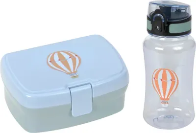 Produktbild von LAESSIG Lunch Set Tiny Drivers Balloon, (Lunchbox + Drinking Bottle) BALLOON