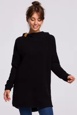 Immagine prodotto di BeWear Felpa lunga da donna Hig B176 nero S/M