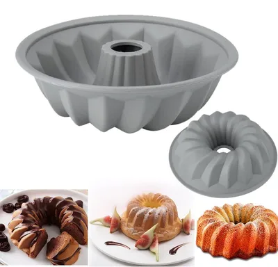 Immagine prodotto di Stampo in silicone a forma di Gugelhupf, diametro 20 cm, con rivestimento antiaderente