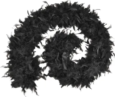 Produktbild von Bristol Novelty - Federboa - Herren/Damen Uni BN748 (Einheitsgröße) (Schwarz)