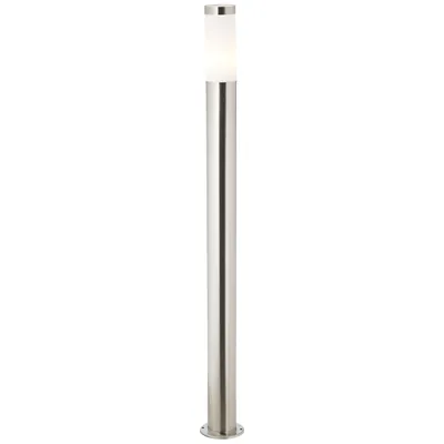 Produktbild von Pollerleuchte, 81 cm Höhe, Ø 7,5 cm, E27, Edelstahl/Kunststoff