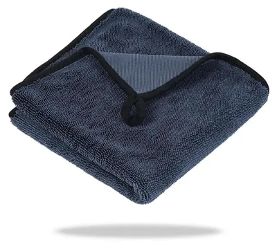 Obrázok produktu pre Utierka z mikrovlákna, určená na suché utieranie, pre auto, kuchyňu, sklo a zrkadlá, rozmer 40x60 cm, čierna, 1 kus