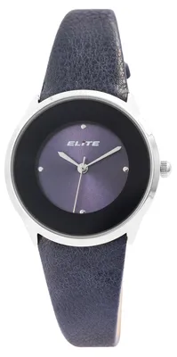 Produktbild von Elite Damenarmbanduhr mit Kunstlederionsband