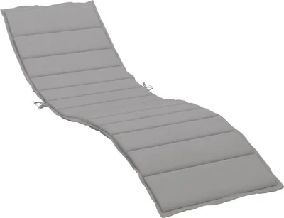 Zdjęcie produktu dla vidaXL Pokrowiec na leżak szary 200x70x3 cm tkanina Oxford