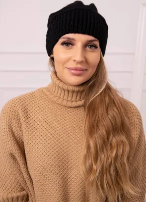 Zdjęcie produktu dla Kesi czapka damska Ingrid czarna uniwersalna
