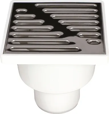 Immagine prodotto di Griglia Di Scarico A Rotazione In Acciaio Inossidabile 15X15 Cm Fi 50