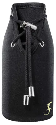Neopren-Hülle für Edelstahlflasche 0,35 l Schwarz