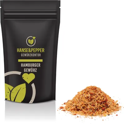 Produktbild von 250g Hamburger Gewürz Frikadellen Gewürz Köfte BBQ Grill Gewürz natürlich vom Hanse&Pepper Gewürze