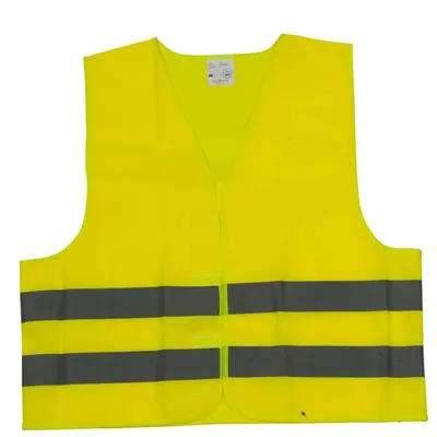 Produktbild von Lifetime - Reflektierende Sicherheitsweste Universalgröße in Gelb aus Polyester