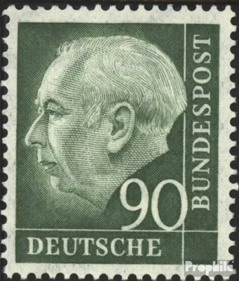 Produktbild von Briefmarken BRD (BR.Deutschland) 1954 Mi 193x gestempelt Bundespräsident Heuss (I)