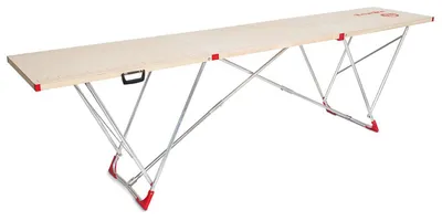 Produktbild von Euroline eurotap 812 Holz-Tapeziertisch 0,60m Breite, 3m Länge