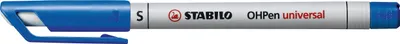Produktbild von Folienstift - STABILO OHPen universal - wasserlöslich superfein - Einzelstift - blau