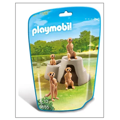 Produktbild von PLAYMOBIL® 6655 - Erdmännchenhügel