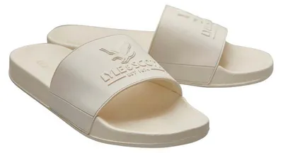Produktbild von Lyle & Scott 1874 Herren-Slipper, Modell Adelaide, Farbe: Off White