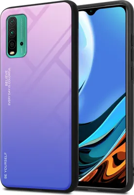 Zdjęcie produktu dla Cadorabo Etui do Xiaomi RedMi 9T / POCO M3 Etui ochronne w kolorze czarnym Etui na telefon komórkowy Etui TPU Etui ze szkłem hartowanym