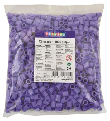 Produktbild von Playbox XL-Perlen 1000 Stück lila