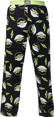 Produktbild von ReCovered - Loungepant Pyjama Bottoms - Star Wars Baby Yoda allover print - black L