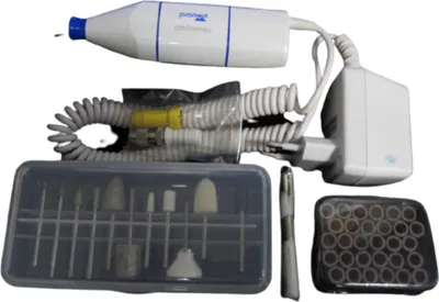 Produktbild von Maniküre- und Pediküregerät PROMED Pedisenso Duo 44 Zubehörteile,Etui>>>>