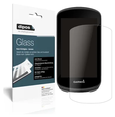 Obrázok produktu pre 2x ochranná fólia pre Garmin Edge 1030 Plus matná - proti nárazom 9H fólia dipos Glass plastové sklo