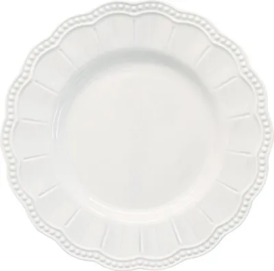 Produktbild von Kuchenteller ELITE WHITE weiß rund D. 21cm aus Porzellan Easy Life