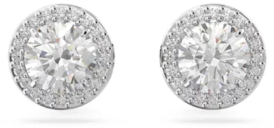 Produktbild von SWAROVSKI Angelic Damen Ohrstecker Rundschliff Pave Weiß UNA 5636269