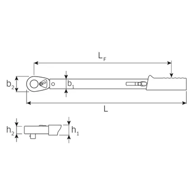 Produktbild von Drehmomentschlüssel 721QR/Quick 1/2 Zoll 40-200 Nm STAHLWILLE