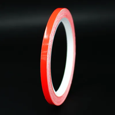 Produktbild von 10m Zierstreifen 5mm Neon Rot Dekorstreifen Auto Motorrad Boot Modellbau Klebestreifen