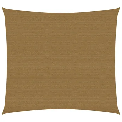 Image de Voile d'ombrage 160 g/m² Taupe 5x5 m PEHD